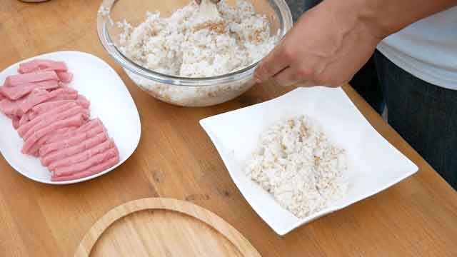 新鮮マグロで、マグロ丼・マグロのステーキの下準備