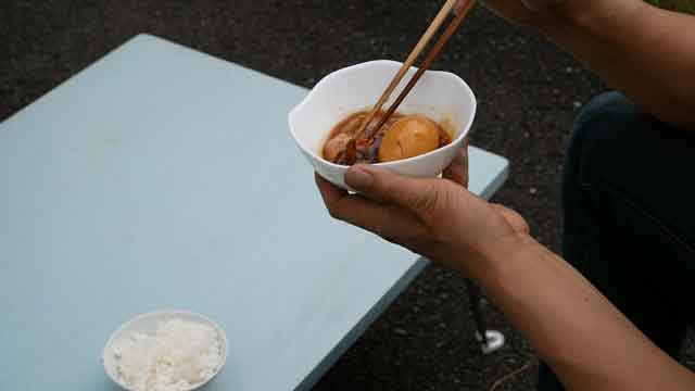 鶏の角煮風