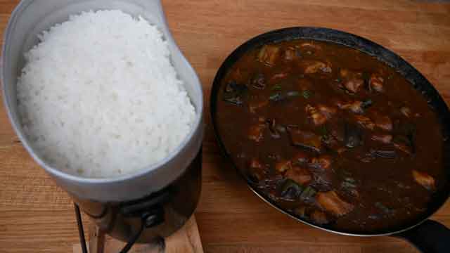 夏野菜チキンカレー