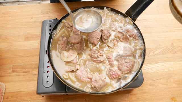 コストコ塊肉で、お肉ゴロゴロスタミナビーフシチュー